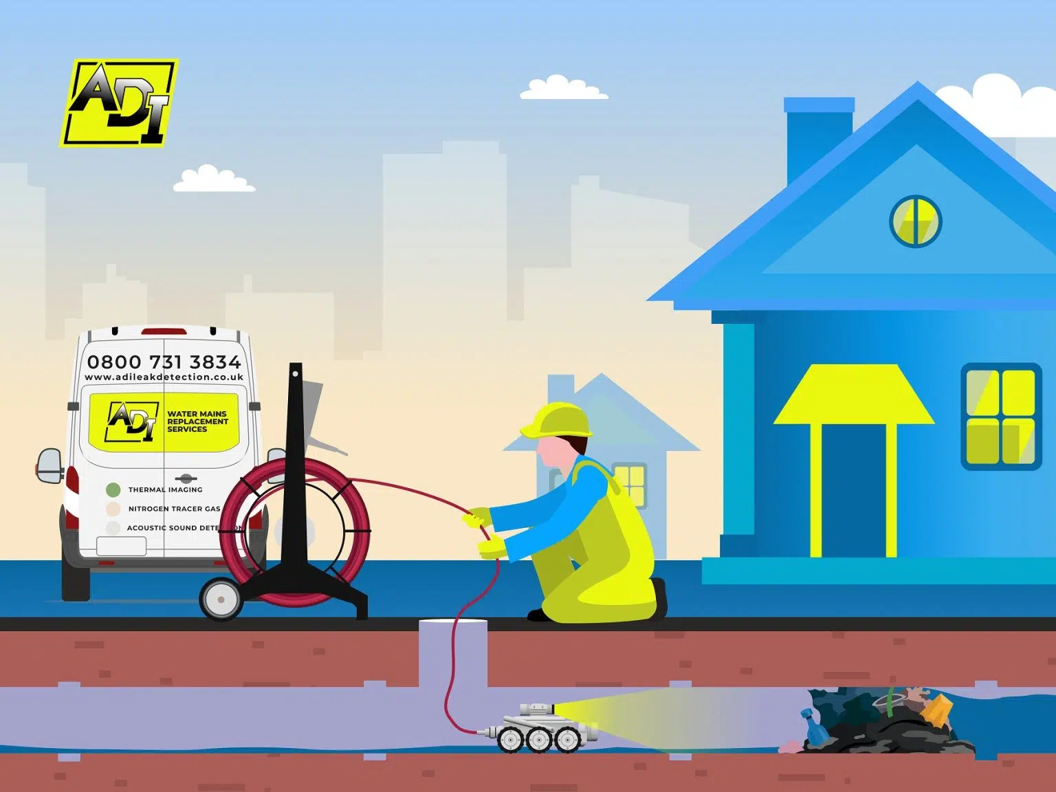 Drainage CCTV Surveys & Investigations Bootle